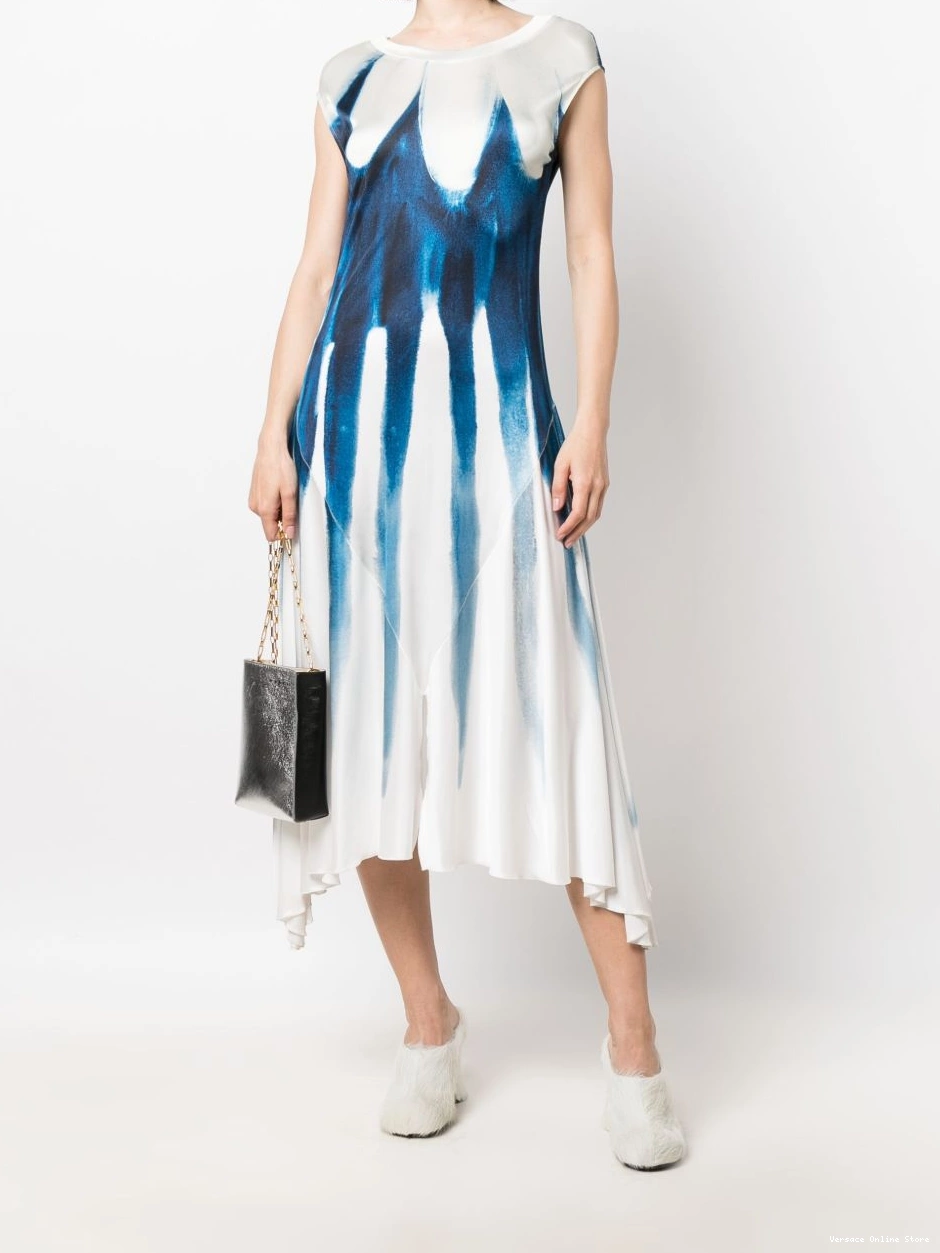 Cheap midi dress Versace Women floral-print 0821